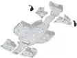 Iron Baltic aluminium hasplåt Polaris Sportsman XP 1000 S - ATV aluminium hasplåtar - 02-25900 - 7