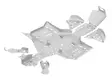 Fyrhjulingens hasplåt för CanAm G2 Outlander MAX 650/850/1000 2019+, aluminium - ATV aluminium hasplåtar - 0223600 - 2