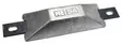Perf metals anod, 0.2 Kg Strap Anode - Anoder - 126-1-105050 - 1