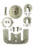 Perf metals anod, Complete Kit Bravo 1 - Anoder - 126-1-100600 - 1