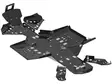 Iron Baltic hasplåt komplett sats CanAm 450/500/570 L MAX - ATV plast hasplåtar - 0216500 - 7