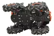Iron Baltic hasplåt komplett sats CanAm Renegade X MR 2017-2018 - ATV plast hasplåtar - 0219100 - 2