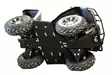 Iron Baltic hasplåt komplett sats CFMoto CForce 450-S / 520-S CForce 400 - ATV plast hasplåtar - 0217100 - 2