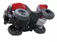 Iron Baltic hasplåt komplett sats Honda TRX 500/520 2014+ Fourtrax Foreman 500/520 - ATV plast hasplåtar - 0213500 - 2