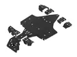 Iron Baltic hasplåt komplett sats Polaris Sportsman Touring XP 1000 2018+ - ATV plast hasplåtar - 0224100 - 4