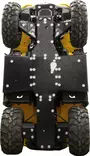 Hasplåtssats Trapper Guardian 450L/550L/750L (2025+), plast - ATV plast hasplåtar - 0235600 - 1