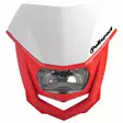 Polisport HALO Headlight White/red - Motocross framlampor - 170-8657400040 - 1