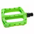 Pedal 9/16" Cavo Flat/BMX, plast, limegrön - MTB pedaler - 47-150 - 1