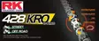 RK GS428KRO O-ringskedja Guld +CL (clip kedjelås) - Motocross kedjor - 282-428535-140 - 1