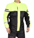 Sweep Monsoon 3 regnjacka, svart/gul, XS - MC regnkläder - 532-8088-0 - 1