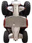 Skid plate full set (aluminium): Segway Snarler AT6 L - ATV aluminium hasplåtar - 0227500 - 1