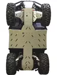 Skid plate full set (aluminium): ODES 650 L / 850 L / 1000 L - ATV aluminium hasplåtar - 0228100 - 1