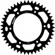 Supersprox Rear Sprocket Alu RAL-990:50 Black - MC Bakdrev - 27-3-990-50-0 - 1