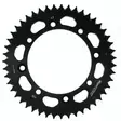 Supersprox Alu Rear sprocket KA/SU KX65 00-/RM65 03-05 Black 48 - MC Bakdrev - 27-3-455-48-0 - 2