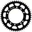 Supersprox Steel Rear sprocket KA KX80/85 Black 50 - MC Bakdrev - 27-2-457-50 - 2
