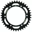 Supersprox Steel Rear sprocket SU RM125/250/450 Black 40 - MC Bakdrev - 27-2-808-40 - 1