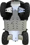 Skid plate full set (aluminium): Suzuki KingQuad 500/750 Axi (EPS) - ATV aluminium hasplåtar - 024800 - 1
