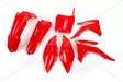 UFO Plastkit 5-delar Röd 070 CRF450 13-16 CRF250 14-17 - Motocross plastsats - 650-K116-070 - 1