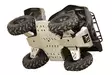 Skid plate full set (aluminium): Yamaha Grizzly 700: (2016+) - ATV aluminium hasplåtar - 0217400 - 2