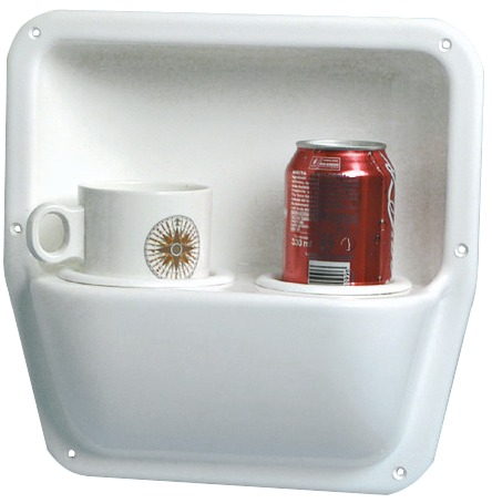 Förvaringsfack mugghållare 290x290mm - Luckor och fack - M20-029-00 - 1