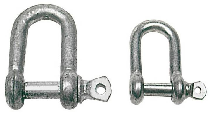 Galvanized shackle 10 mm - Schackel - M08-320-10 - 2
