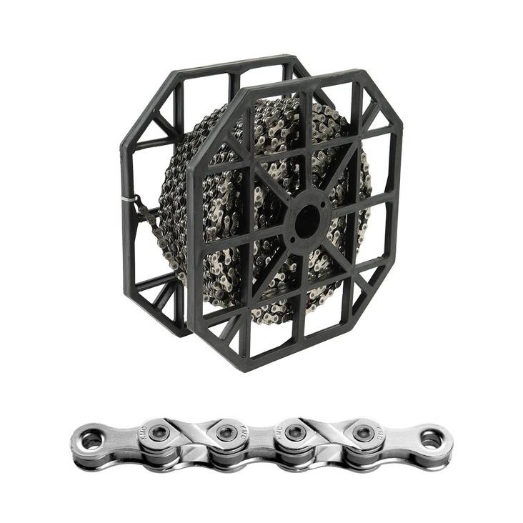 Kedja 6/7/8-v KMC X8 silver/grå, 3/32" X 50m - Bulkkedjor och -hållare - WR08NG000 - 2