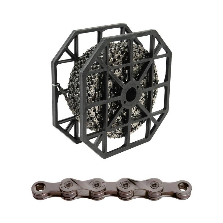 Kedja 9-v KMC X9 grå, 11/128" X 50m - Bulkkedjor och -hållare - WR09G0000 - 2