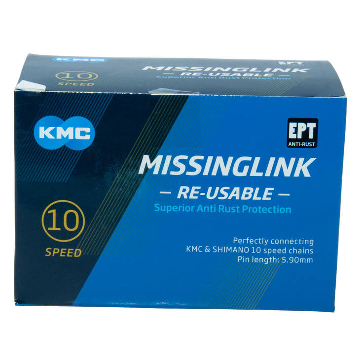 Kedjelås KMC 10R EPT silver, 11/128", 40st/Bulk - Kedjor med 10 växlar - WC10EPTR0 - 2