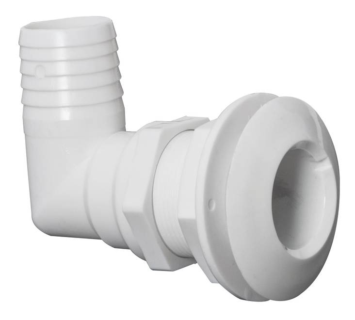 Thru hull 90°w.plastic11/2x38 - Genomföring - M17-395-20 - 1