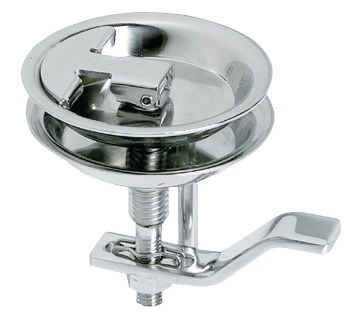 SS rise floor pull, diam.70mm - Däcksbeslag och tillbehör - M38-426-80 - 1