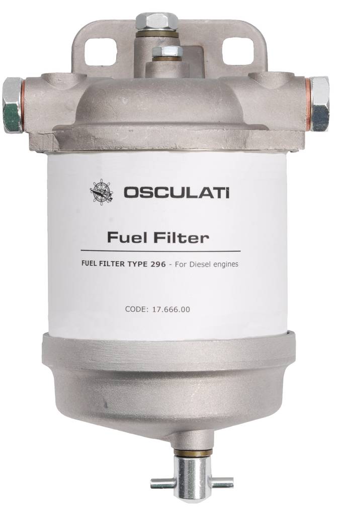 Osculati Diesel filter CAV 296 w/water drain - Bränsletillbehör - M17-666-00 - 1