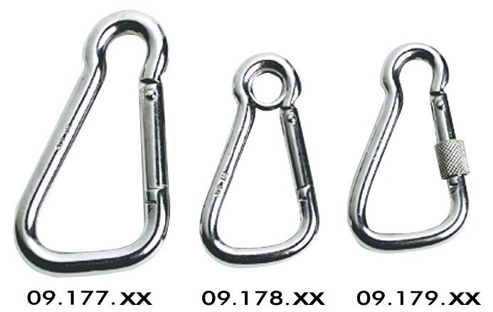 S.S snapshackle w.eye 18mm - Karbinhakar och länkar - M09-178-10 - 1