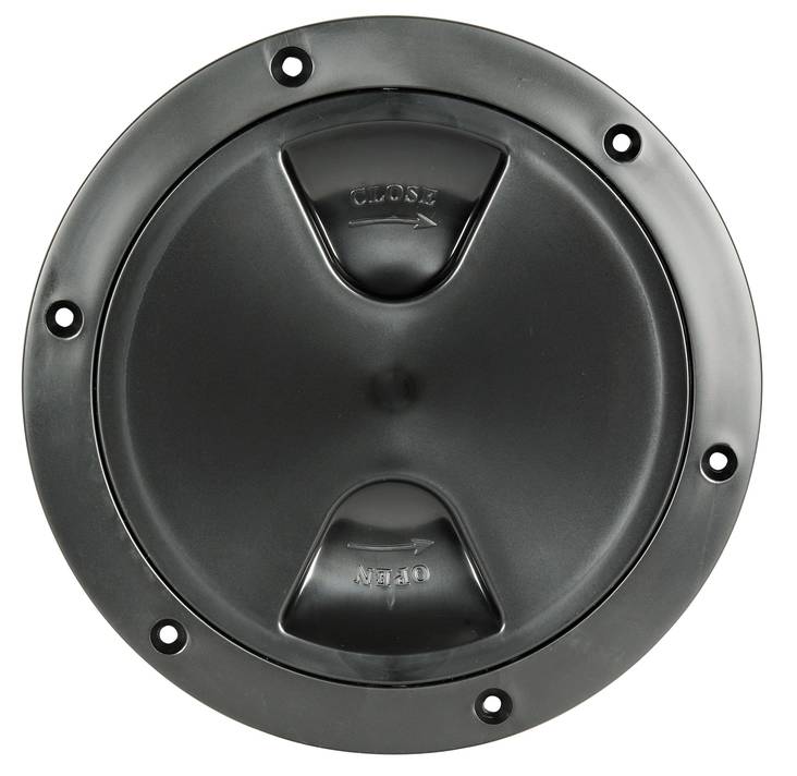 Osculati inspektionslucka svart 102mm - Luckor och fack - M20-204-20 - 1