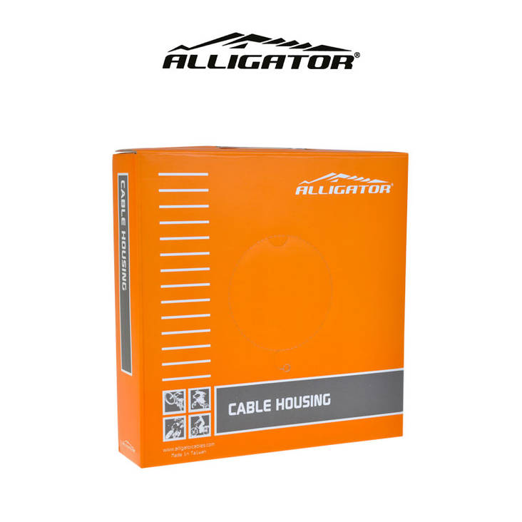 Växelwirehölje ALLIGATOR 2/4mm, svart 30m - Växelvajrar - J62520 - 2