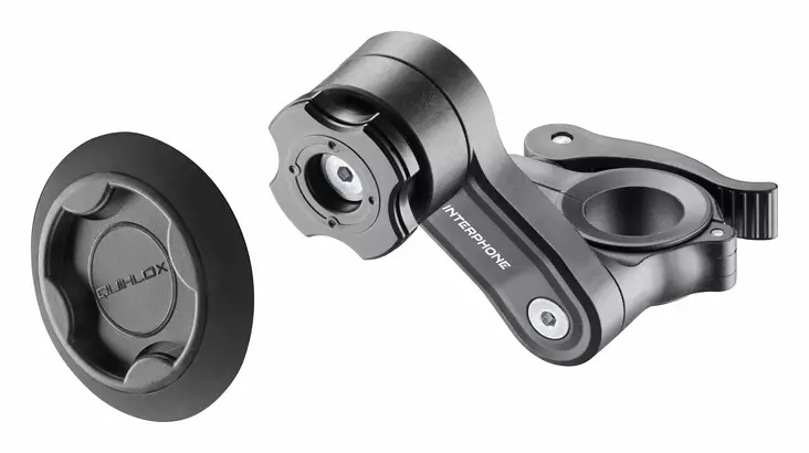 Quiklox adhesive pad + handlebar mount - MC Mobil och tablet tillbehör - 297-2390 - 1