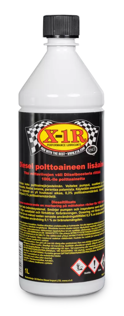 X-1R bränsletillsats + booster (diesel) 1L - Underhållsprodukter - 553-9020 - 1