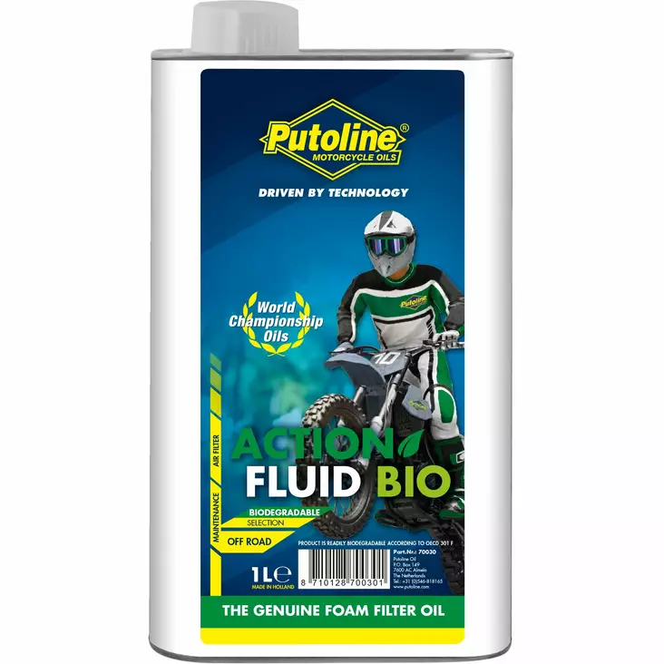 Putoline Action Fluid Bio 1L - Luftfilteroljor och medel - 554-70030 - 1