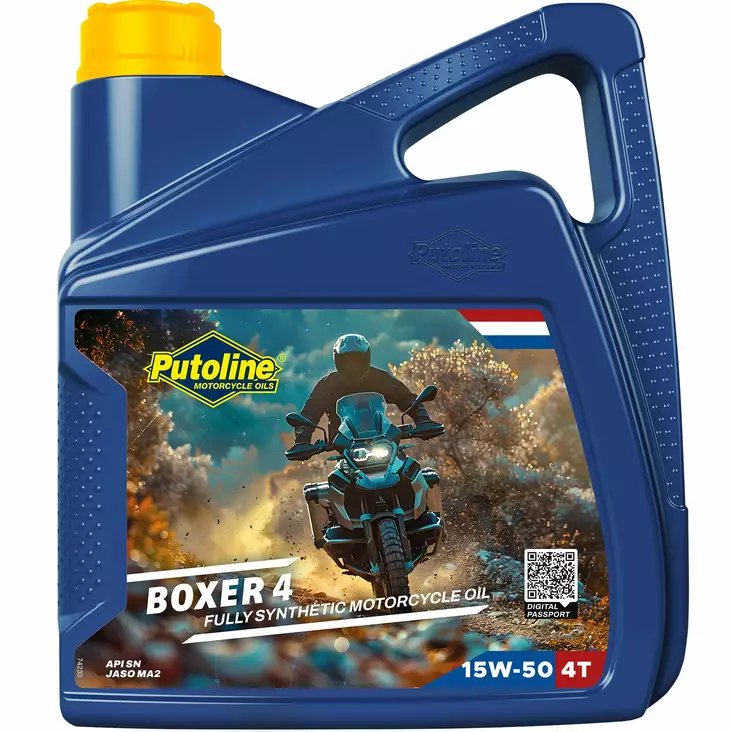 Putoline Boxer 4 Motorolja 15W-50 4L - 4-T Motoroljor - 554-74230 - 1