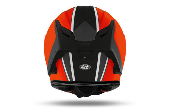 Motorcykelhjälm Airoh GP 550 S Skyline, matt orange - Mototrade.se webbutik