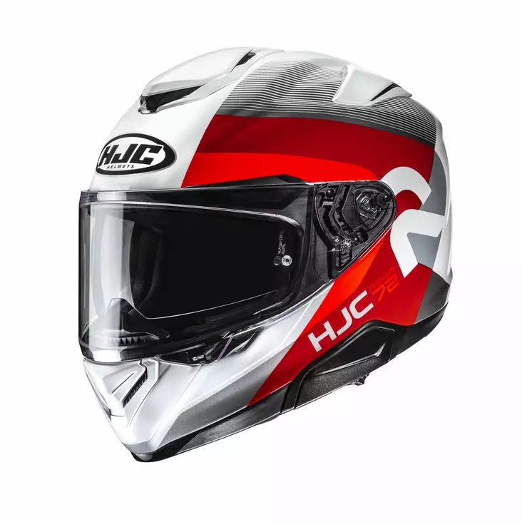HJC hjälm RPHA 72 Phyta, vit/röd (MC1) - MC integralhjälmar - 630-26570 - 1