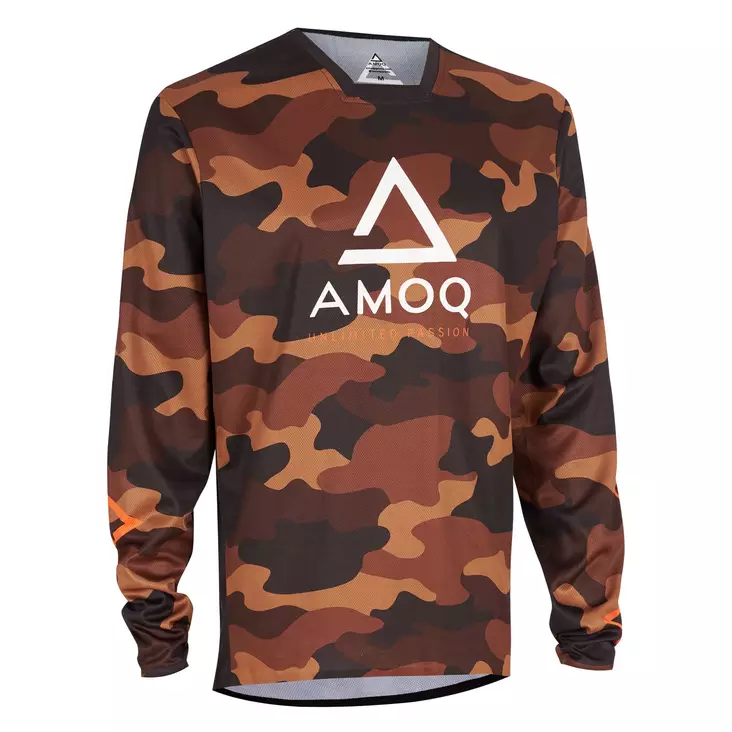 AMOQ Ascent Comp Crosströja Brown Camo - Crosströjor - 645-23240230 - 1