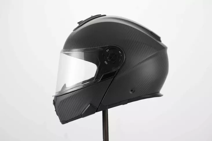 APEX Hjälm MC500 Carbon matt - MC öppningsbara och öppna hjälmar - 700-25010 - 1