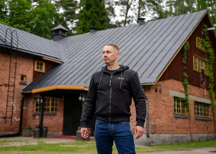 Lindstrands MC-hoodie Oselbo, svart - MC jackor - 720-26060200 - 1