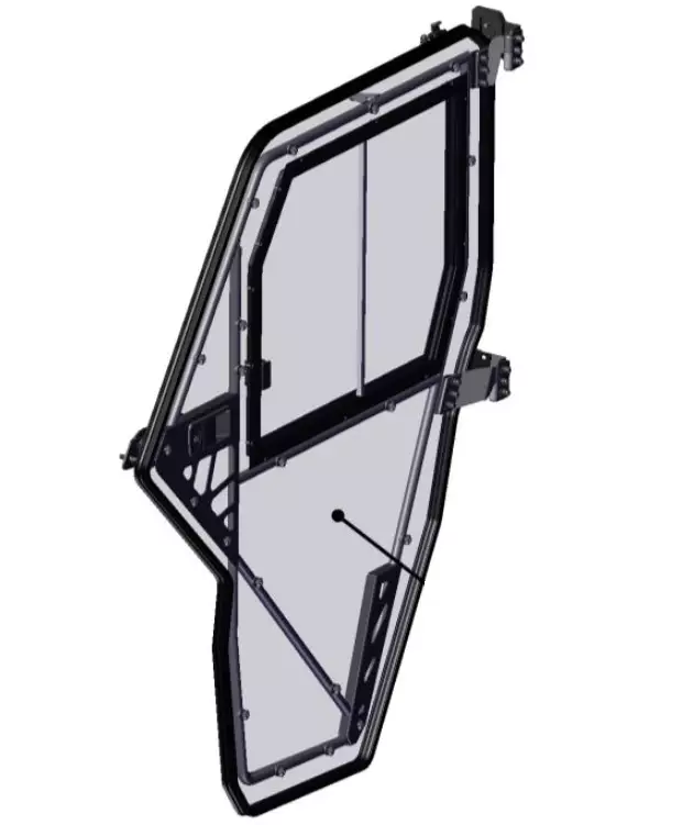 DFK Dörr Premium komplett Vänster Can-Am Defender, Traxter 2025-> - DFK-värmehyttar - 723-52S03U08S40 - 1