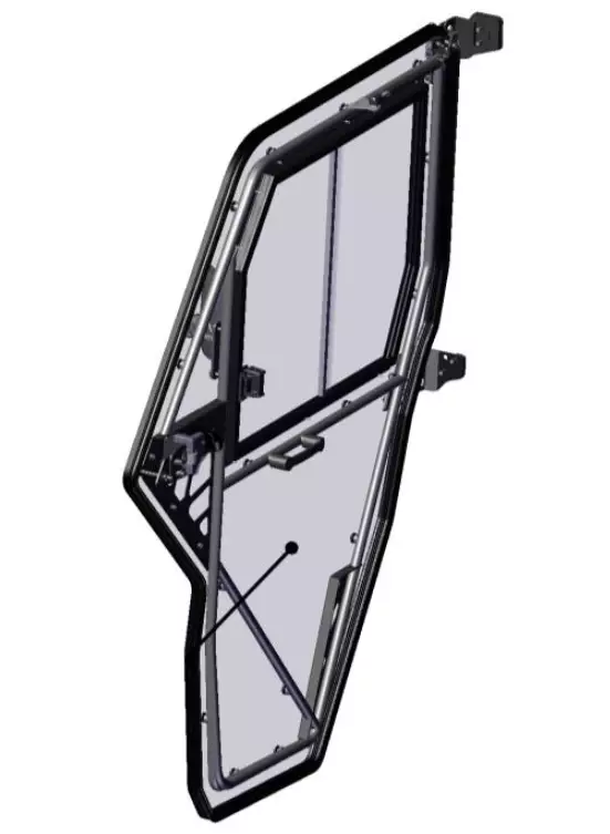 DFK Dörr Premium komplett Höger Can-Am Defender, Traxter 2025-> - DFK-värmehyttar - 723-52S03U08S50 - 1