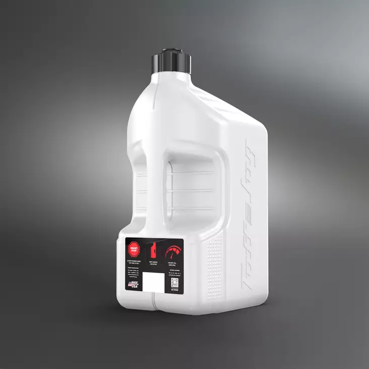 Tuff Jug Snabbtank 20L vit, Standard kork svart - Dunkar - 981-4020-100 - 1