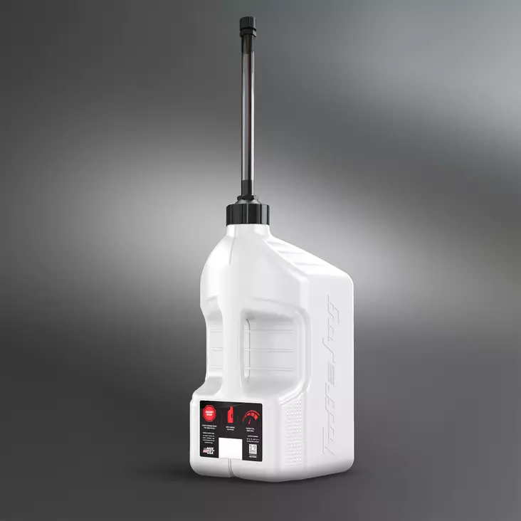 Tuff Jug Snabbtank 20L vit, standard kork & snabbflödespip - Dunkar - 981-4120-100 - 1