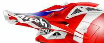 Airoh Aviator 2.3 AMSS skärm Bigger red matt - Hjälm reservdelar - 571-9150 - 1