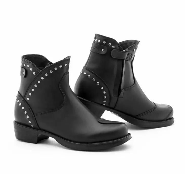 Naisten ajokengät stylmartin mustat - MC stövlar och skor - 659-210010 - 1