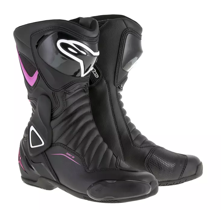 Alpinestars Stövel Stella SMX-6 V2, svart/pink - MC stövlar och skor - D205720 - 1